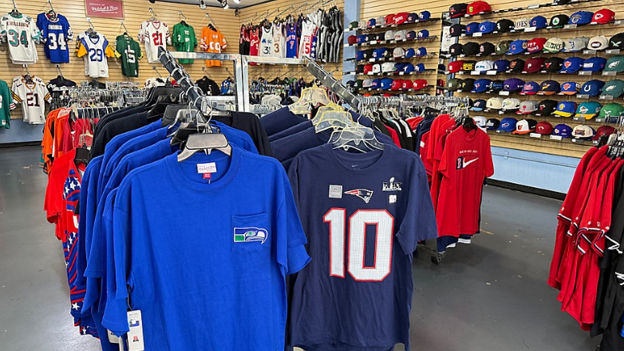 Central Florida sports shops see increase in customers for Super Bowl LX