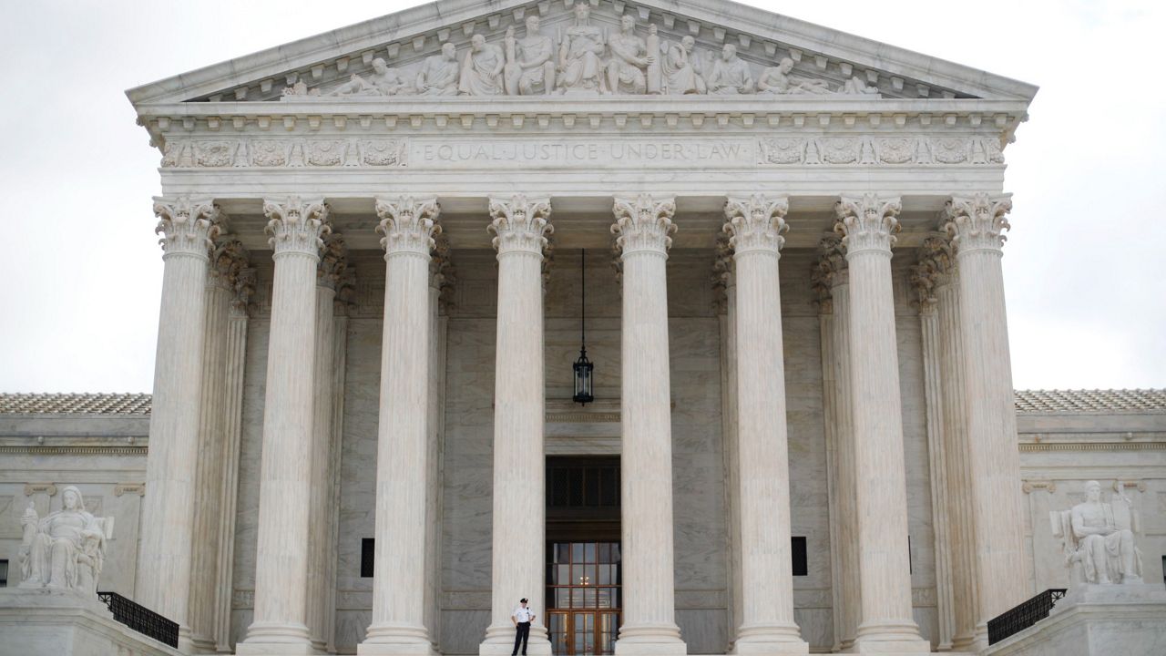 Most legal observers believe the Supreme Court is poised to strike down a New York gun law that limits the ability to carry a gun outside the home. (AP Photo/Pablo Martinez Monsivais)