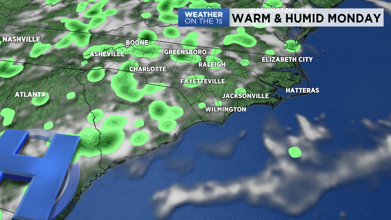 Typical August weather ahead