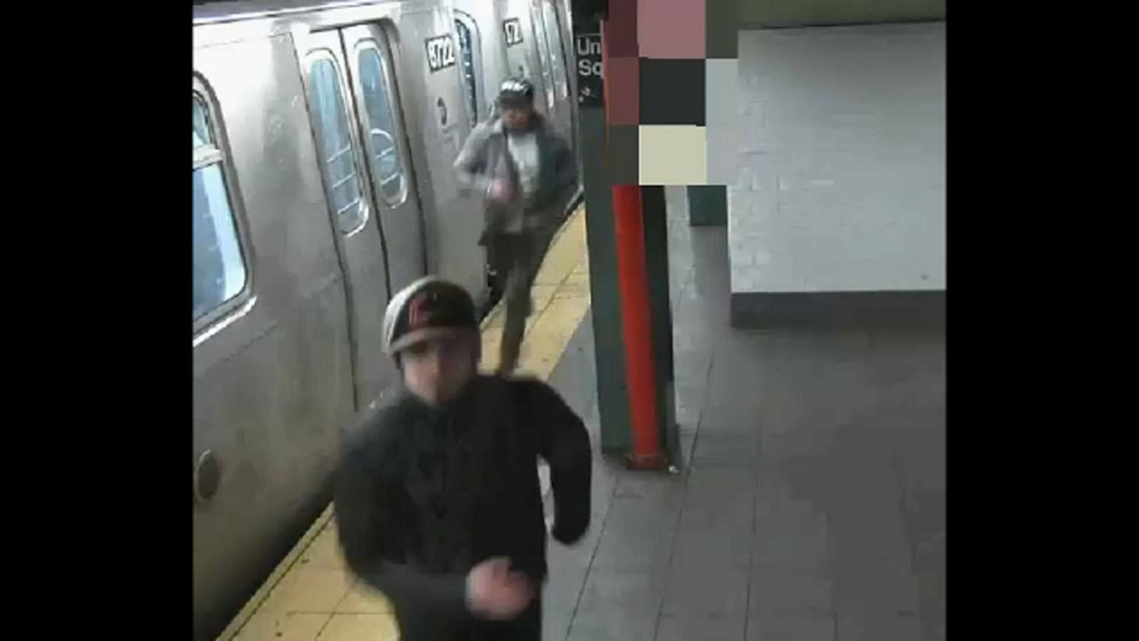 NYPD: Man attacked at subway station, falls and is hit by train