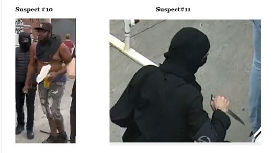 protest suspects