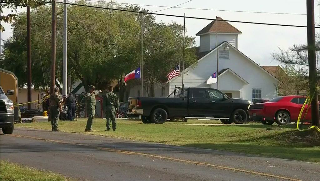 Site of Sutherland Springs Church shooting (Spectrum News file photograph)