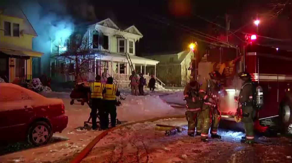 Two escape house fire on Syracuse's Westside