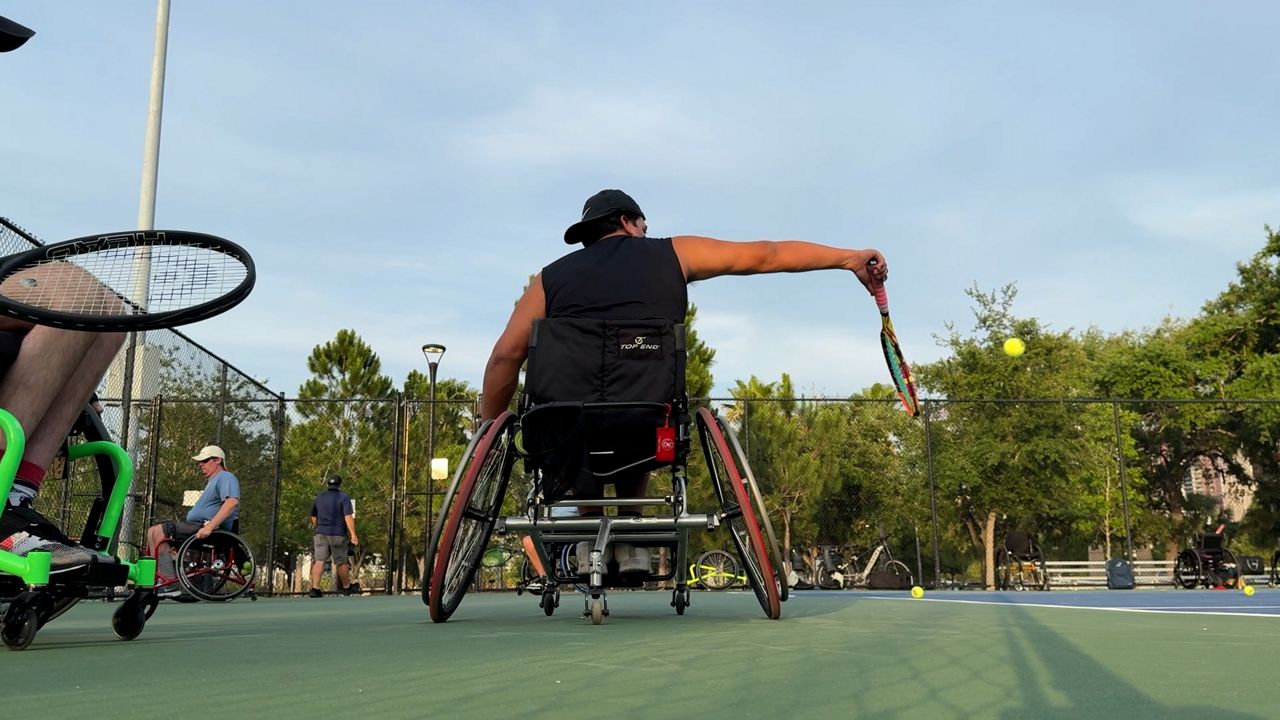 Tampa wheelchair tennis program brings competition, family atmosphere to local adaptive athletes