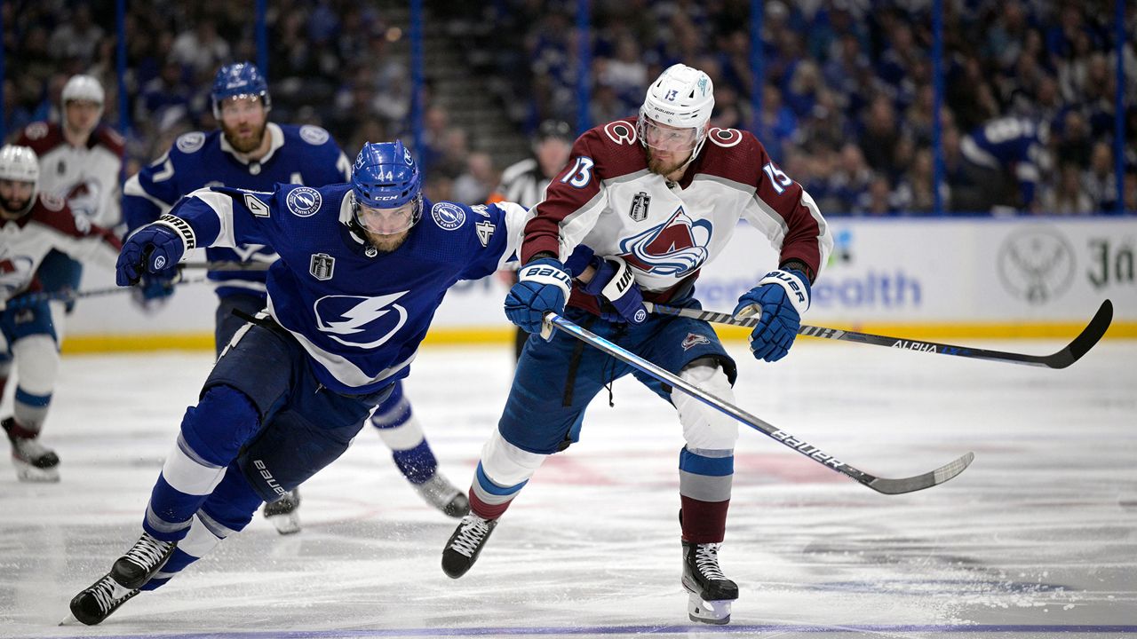 The Tampa Bay Lightning lost Sunday's Game 6 at Amalie Arena, which gave the Colorado Avalanche the Stanley Cup title. (AP File Image)