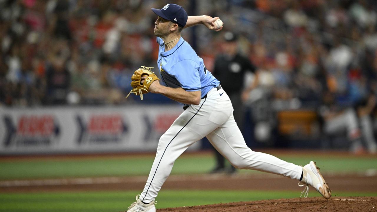 Rays trade pitcher Jason Adam to the San Diego Padres