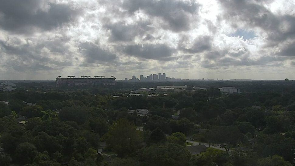 Tampa Bay's average high spikes this time of year