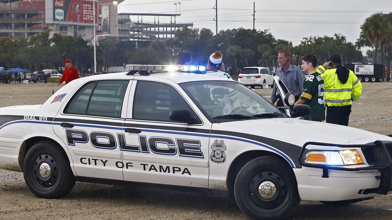 Tampa Mayor Jane Castor said federal grant money her city is receiving will help its Police Department hire and retain 30 officers and provide deescalation training. (AP Photo/Brian Blanco, File)