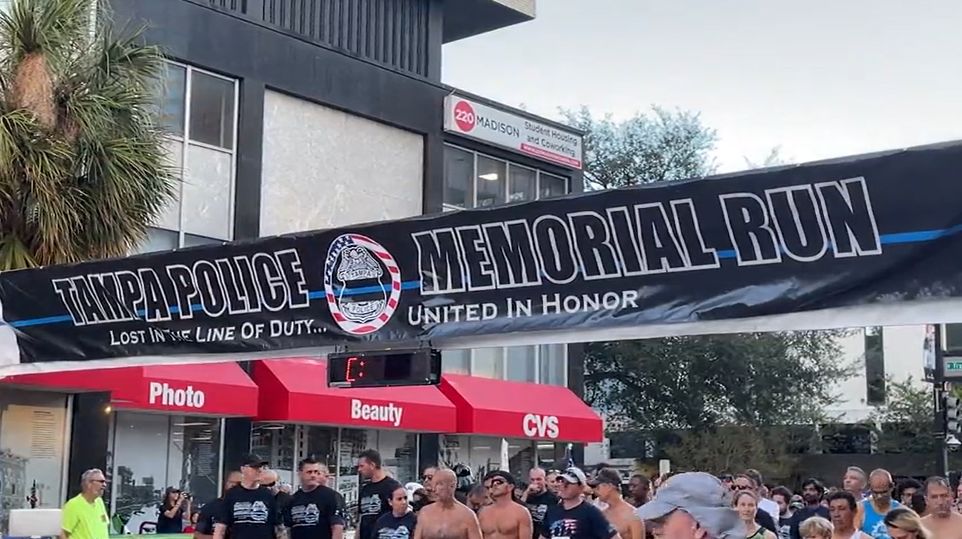 Tampa Police, supporters run 5K for fallen officers