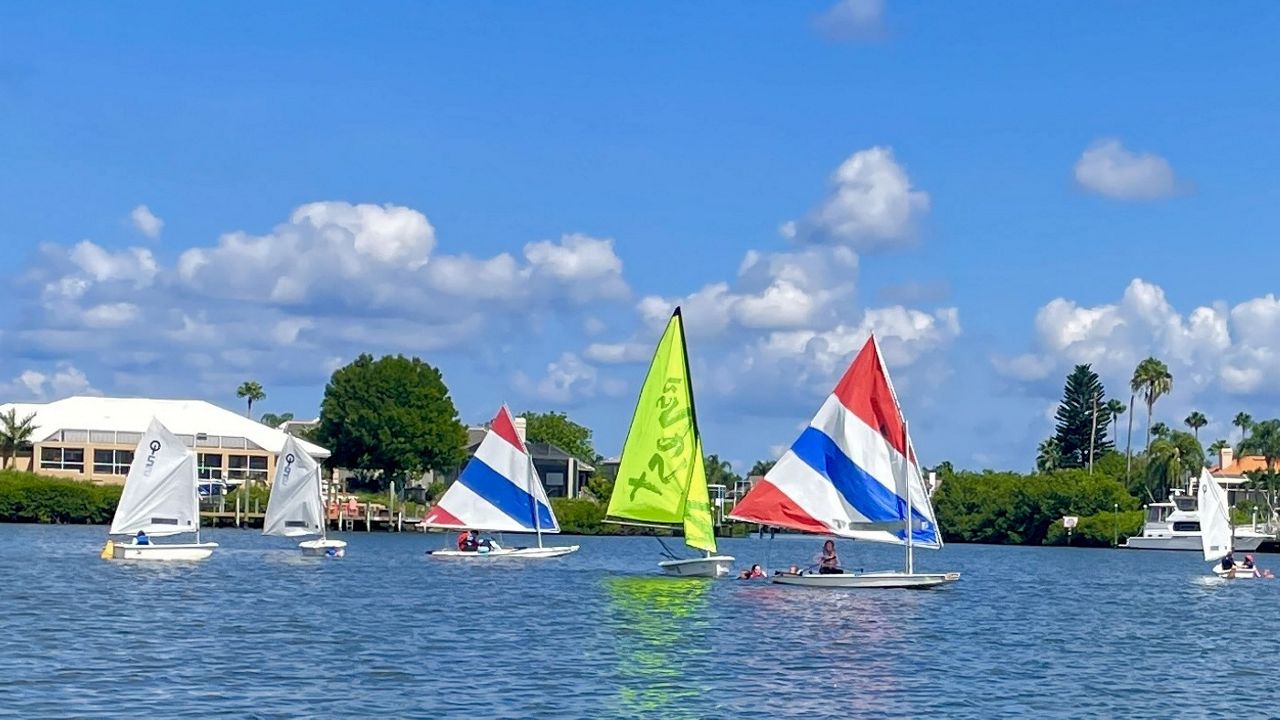 Mia Balacco is the lead instructor at the Tampa Sailing Squadron Youth Sailing camp