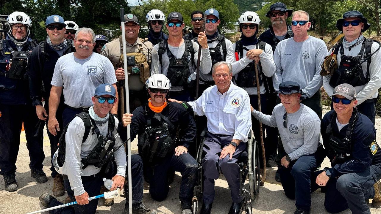 The Florida US&R Task Force 4 provides search and rescue efforts in Texas following the devastating floods. (Florida US&R Task Force 4)