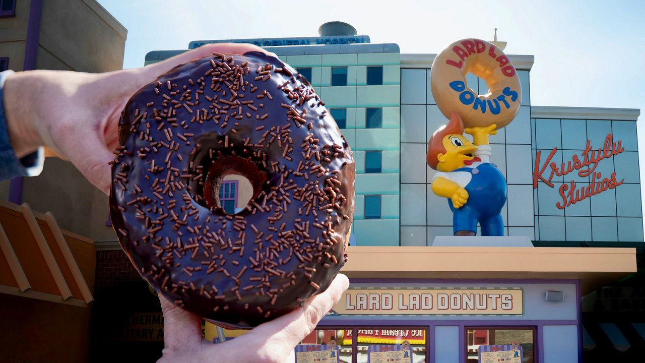 Springfield U.S.A. at Universal Studios Hollywood will once again be open to guests starting March 12 (Courtesy Universal Studios Hollywood)