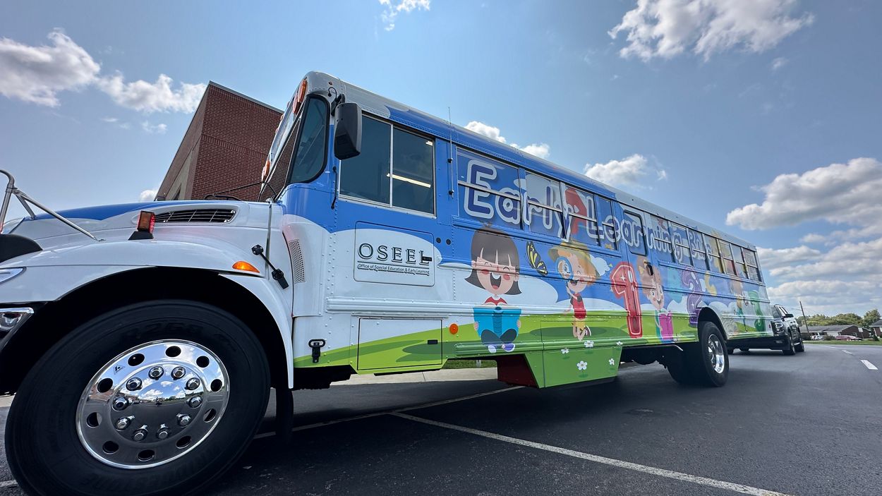 The Taylor County School District early learning bus