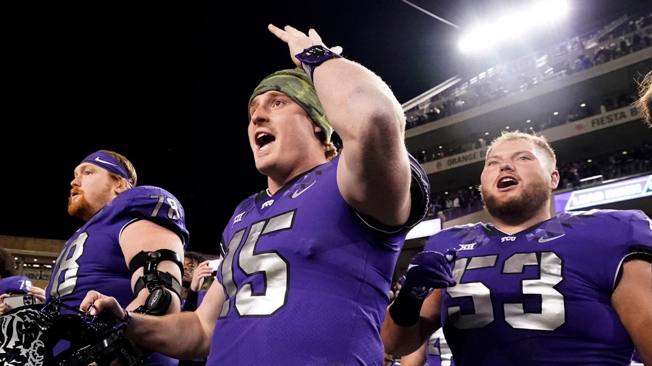 2023 National Championship Game #15 Max Duggan TCU Football Jersey