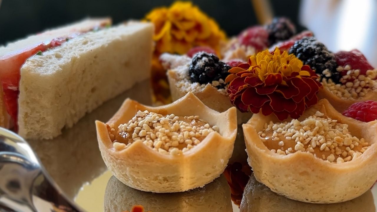 Stop and sip the roses at Huntington's Rose Garden Tea Room