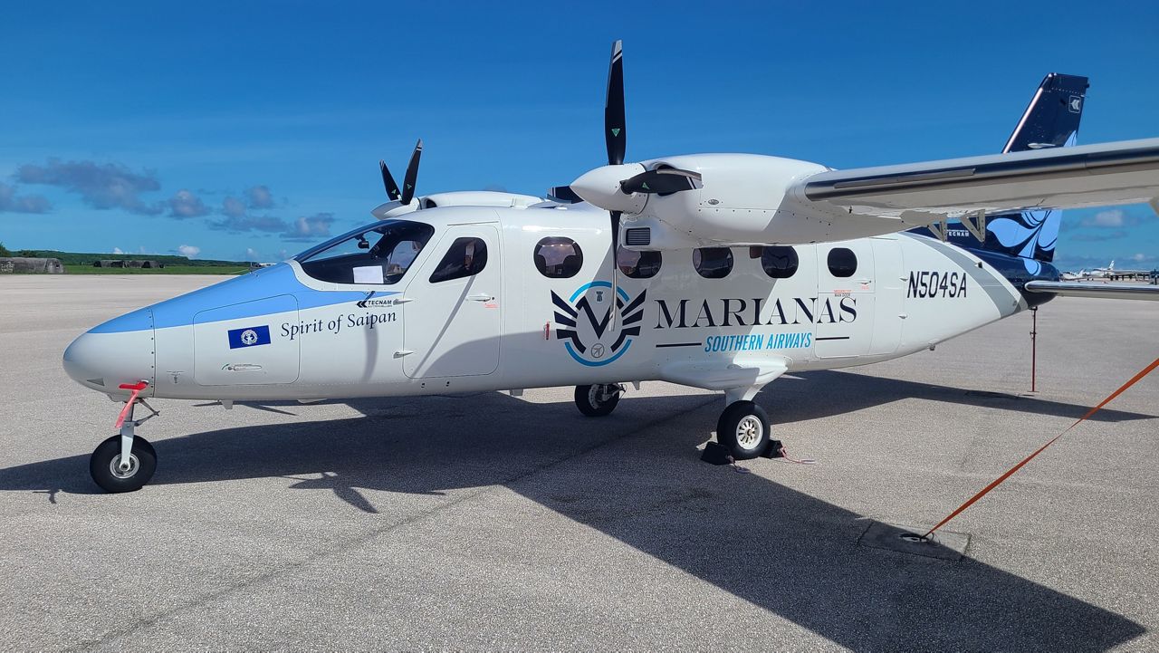 A Tecnam Traveller. (Photo courtesy of Mokulele Airlines)