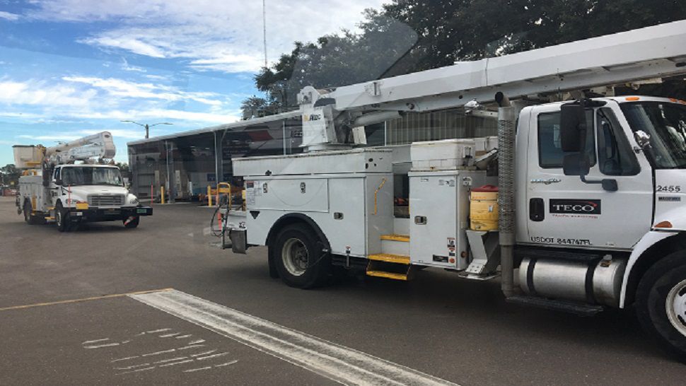 Tampa police are warning residents about a scam involving scam artists posing as TECO workers and subcontractors. (TECO file photo)