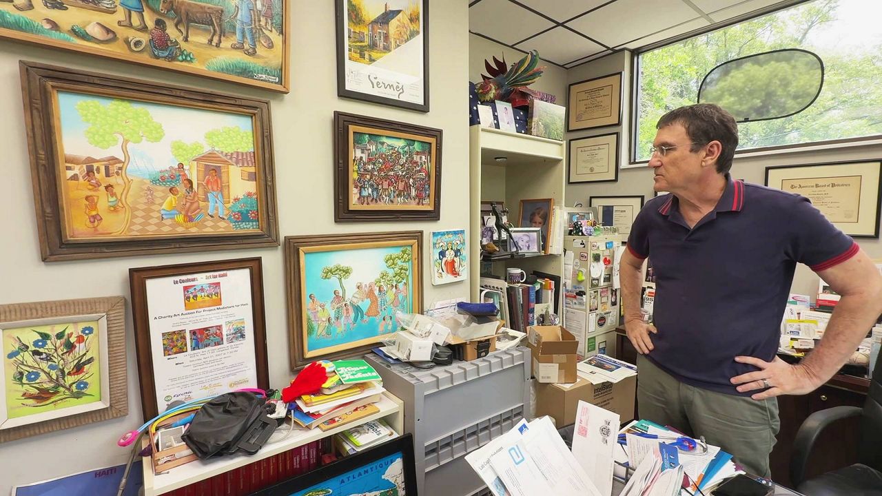 Ted Kaplan is an Orlando pediatrician who has visited Haiti over 50 times, working on medical missions and trying to support the medical care on the island. (Spectrum News)