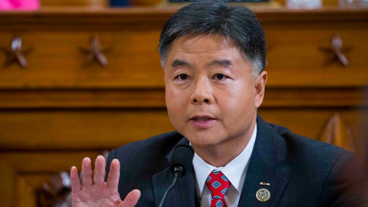 Rep. Ted Lieu speaks speaks at Capitol Hill in Washington