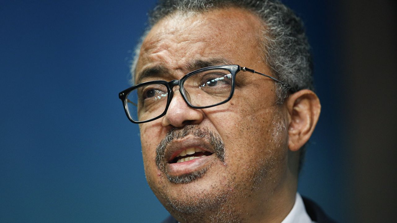 WHO Director-General Dr. Tedros Adhanom Ghebreyesus (Johanna Geron/Pool Photo via AP, File)