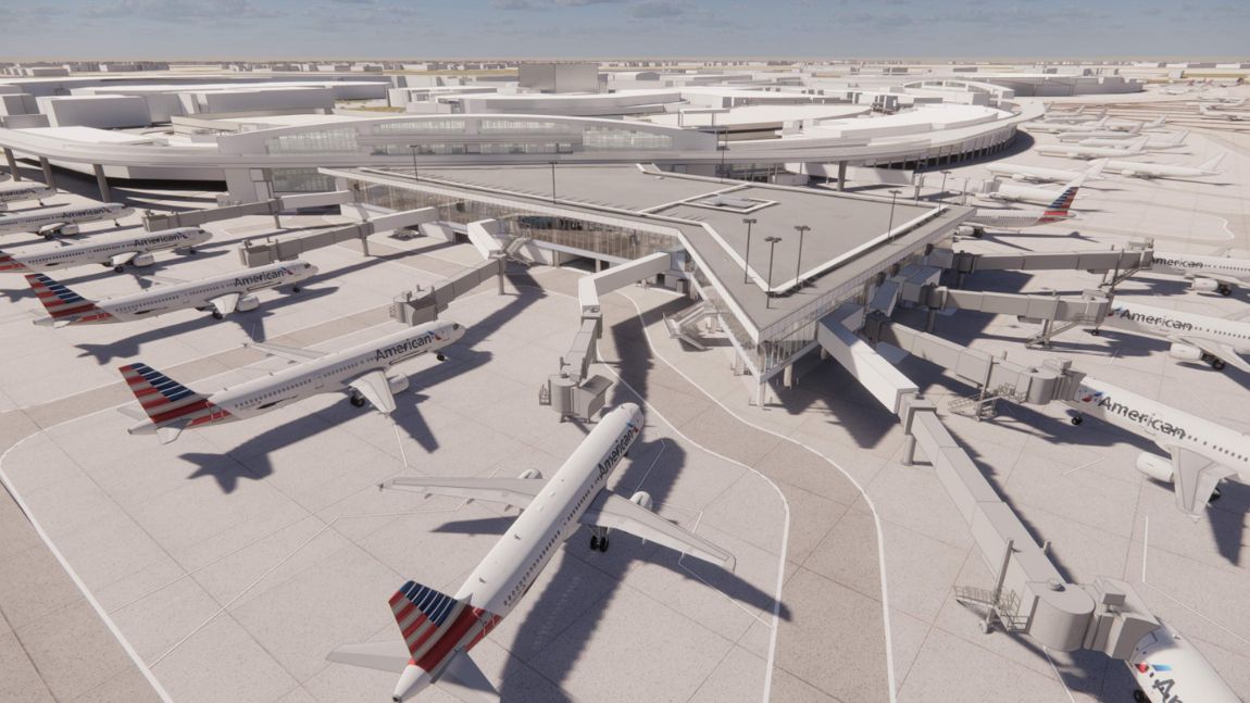 4 8B DFW Airport Expansion Includes 6th Terminal   Terminalcpier