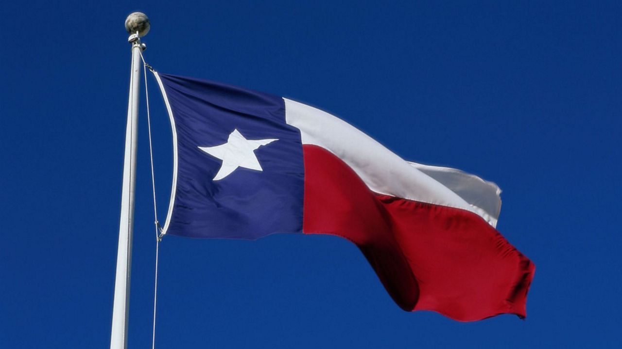 The Texas state flag appears in this file image. (Spectrum News 1/FILE)
