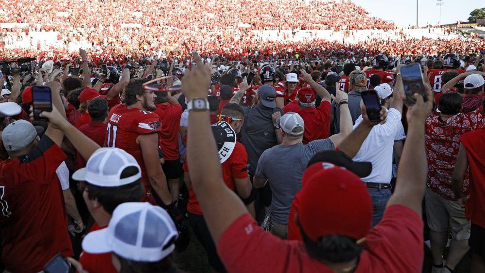 texas tech football game