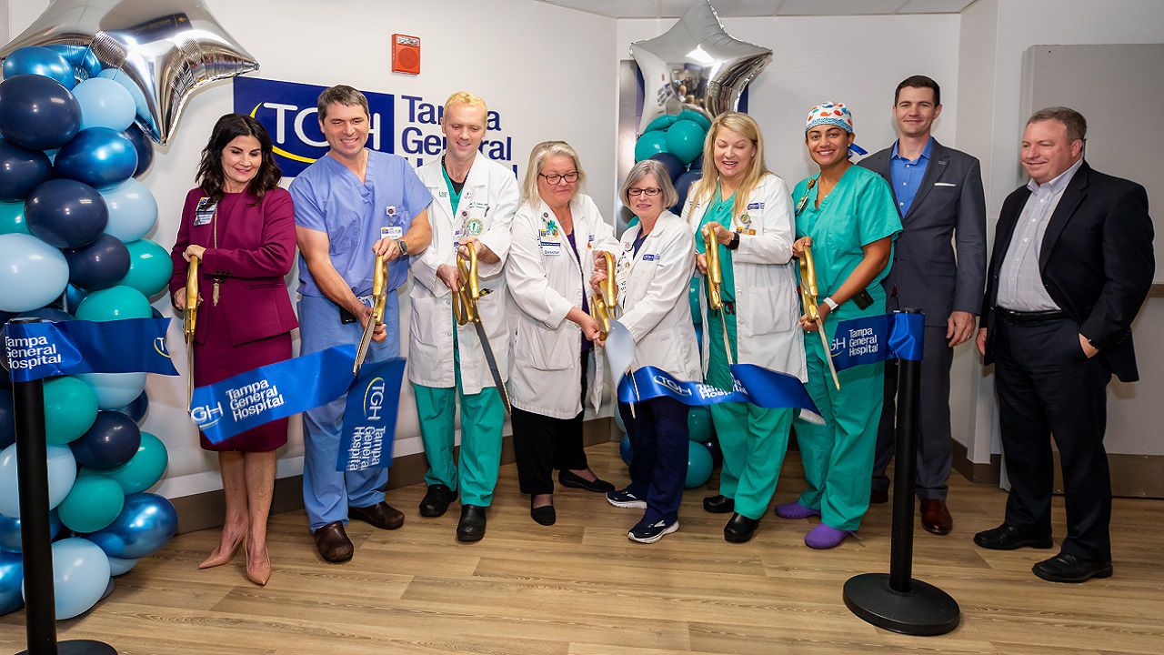 Tampa General Hospital opens enhanced burn patient center