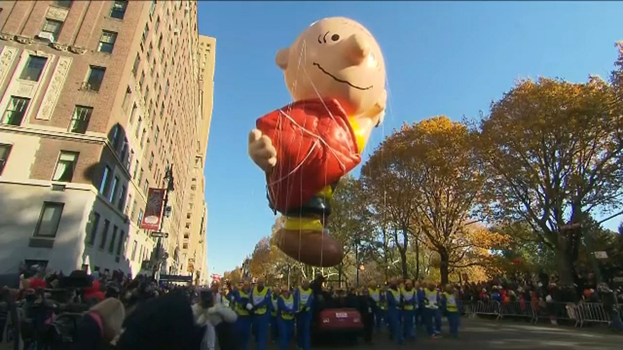 Balloons Fly High At Macy's Thanksgiving Day Parade