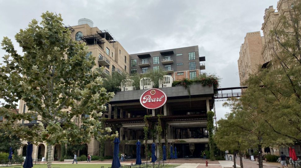 The Historic Pearl plaza on a cloudy day (Spectrum News/File)