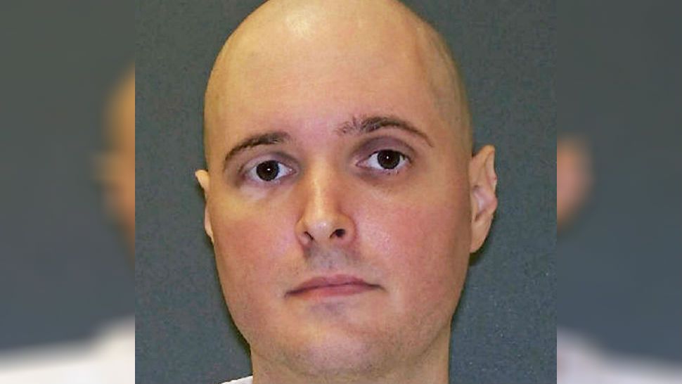 This undated photo shows death row inmate Thomas Whitaker. (Courtesy: Texas Department of Criminal Justice)