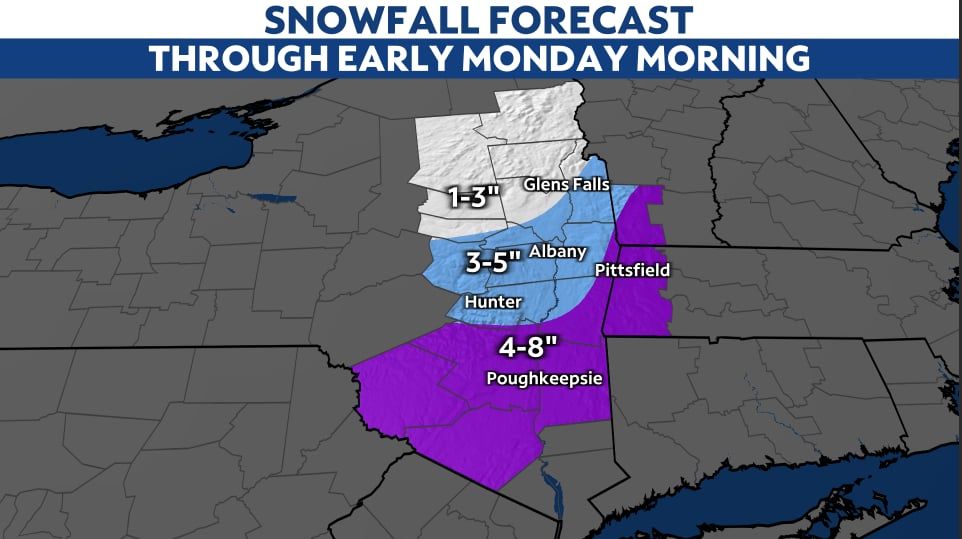 Expected Snowfall Accumulation
