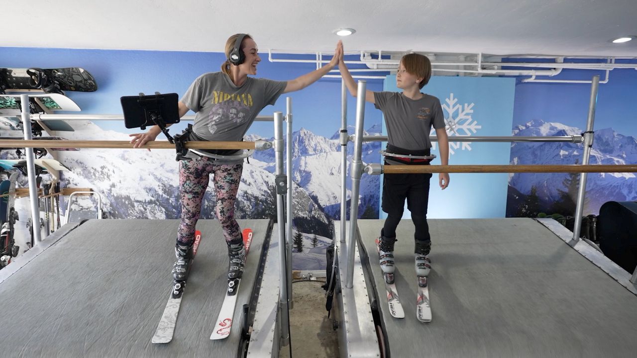 How to snow ski 2 miles from la s beaches
