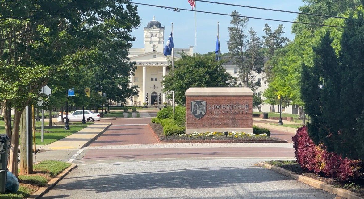 Limestone University in Gaffney, South Carolina, announced this week that it's preparing to close for good. (Spectrum News 1/Jennifer Roberts)