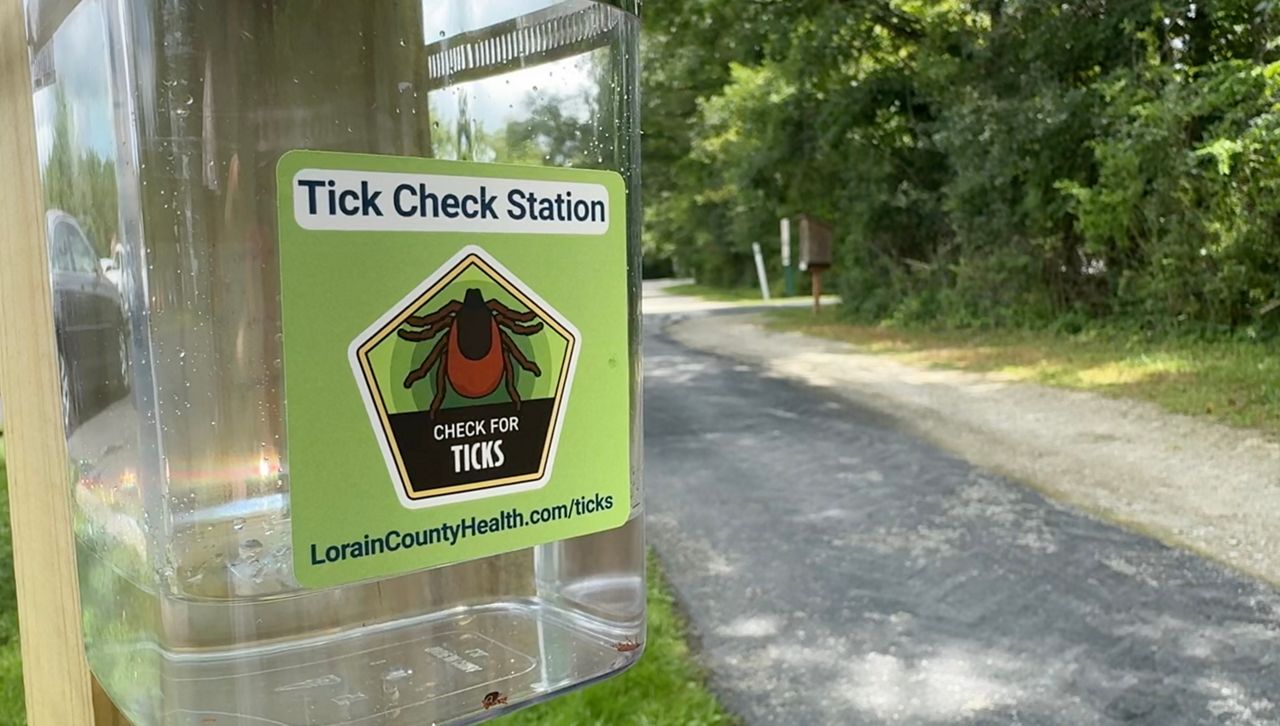 Lorain County installs 'tick check stations'