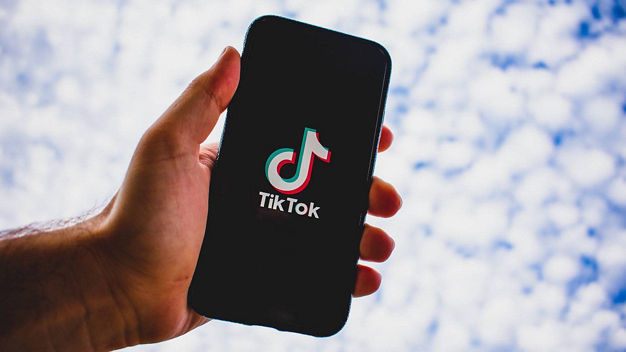 TikTok app. (AP Images)