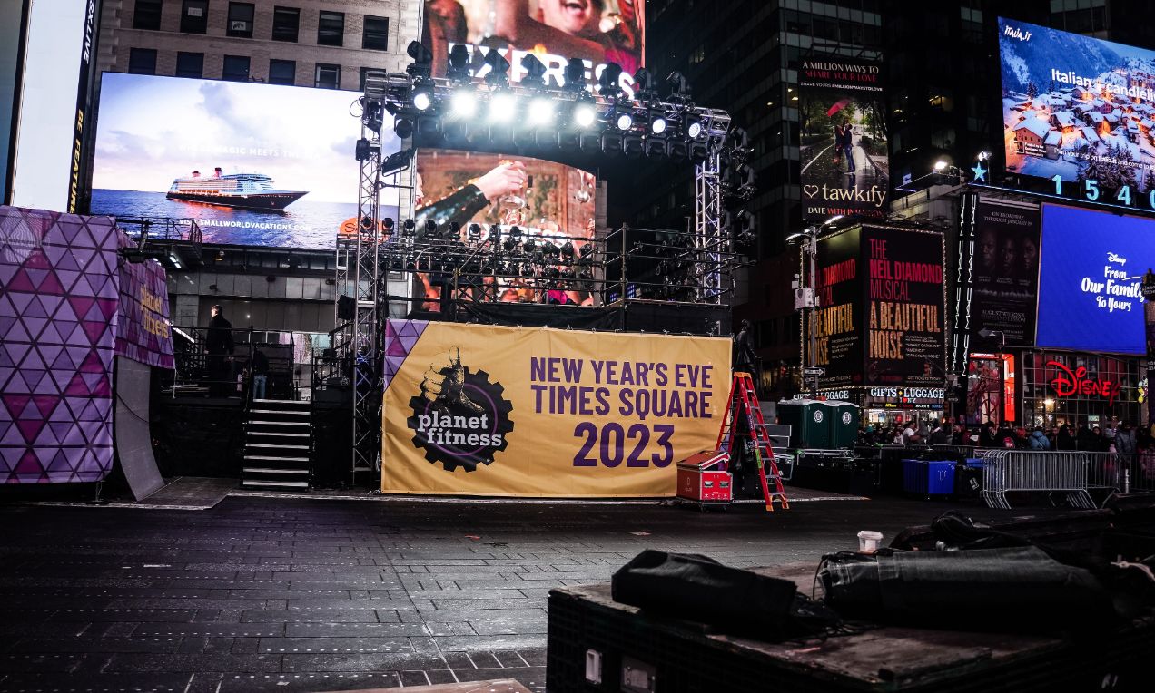 New Year’s Eve in Times Square is back on track