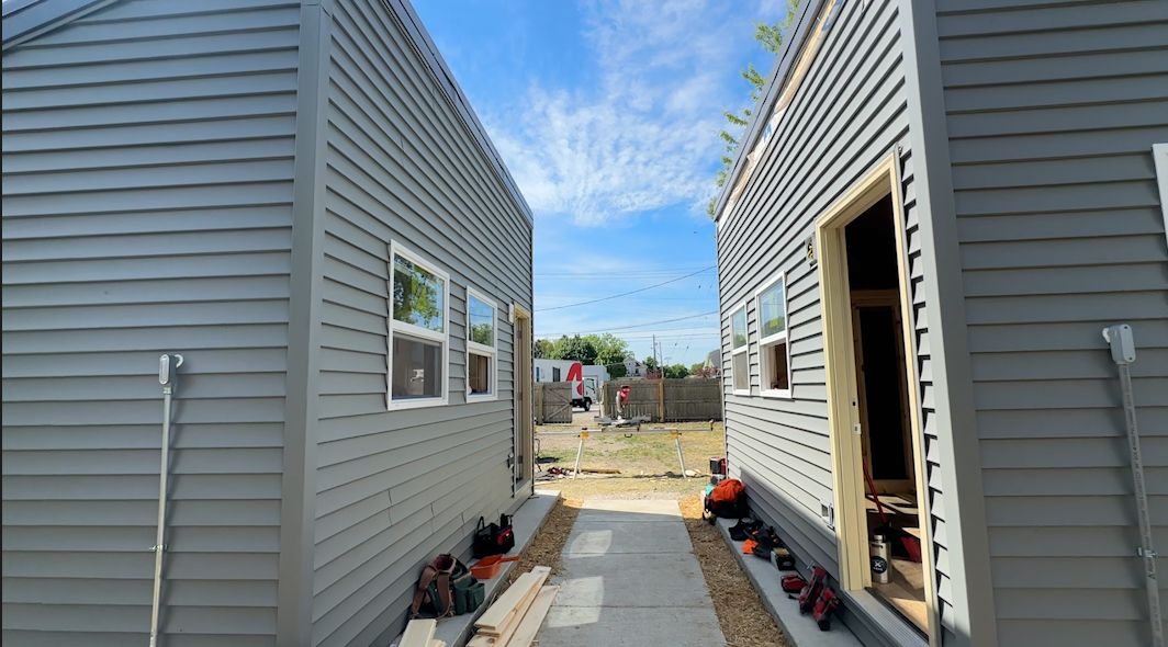Albany auditor discusses benefits of tiny home housing model for the unhoused