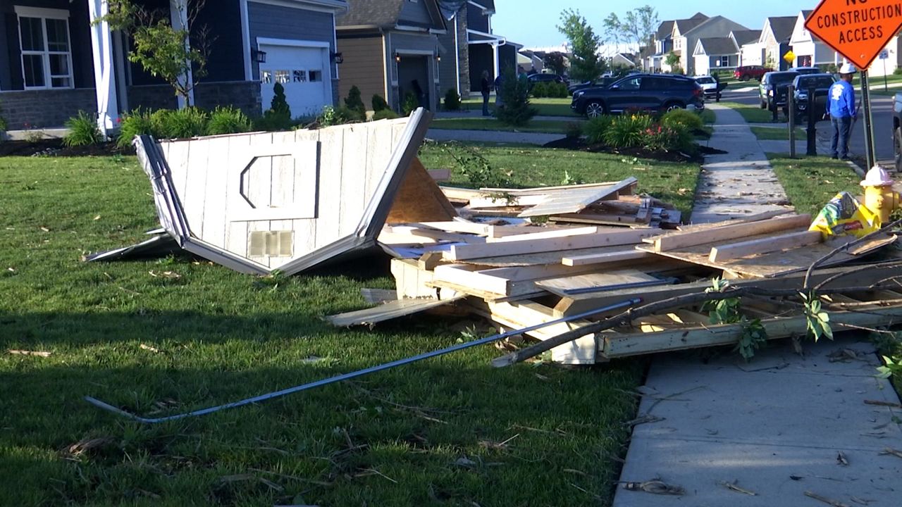 Cleanup begins in neighborhood after Tipp City tornado OCNW