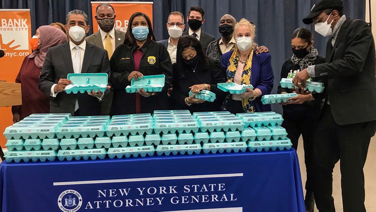 Tish James Egg Settlement