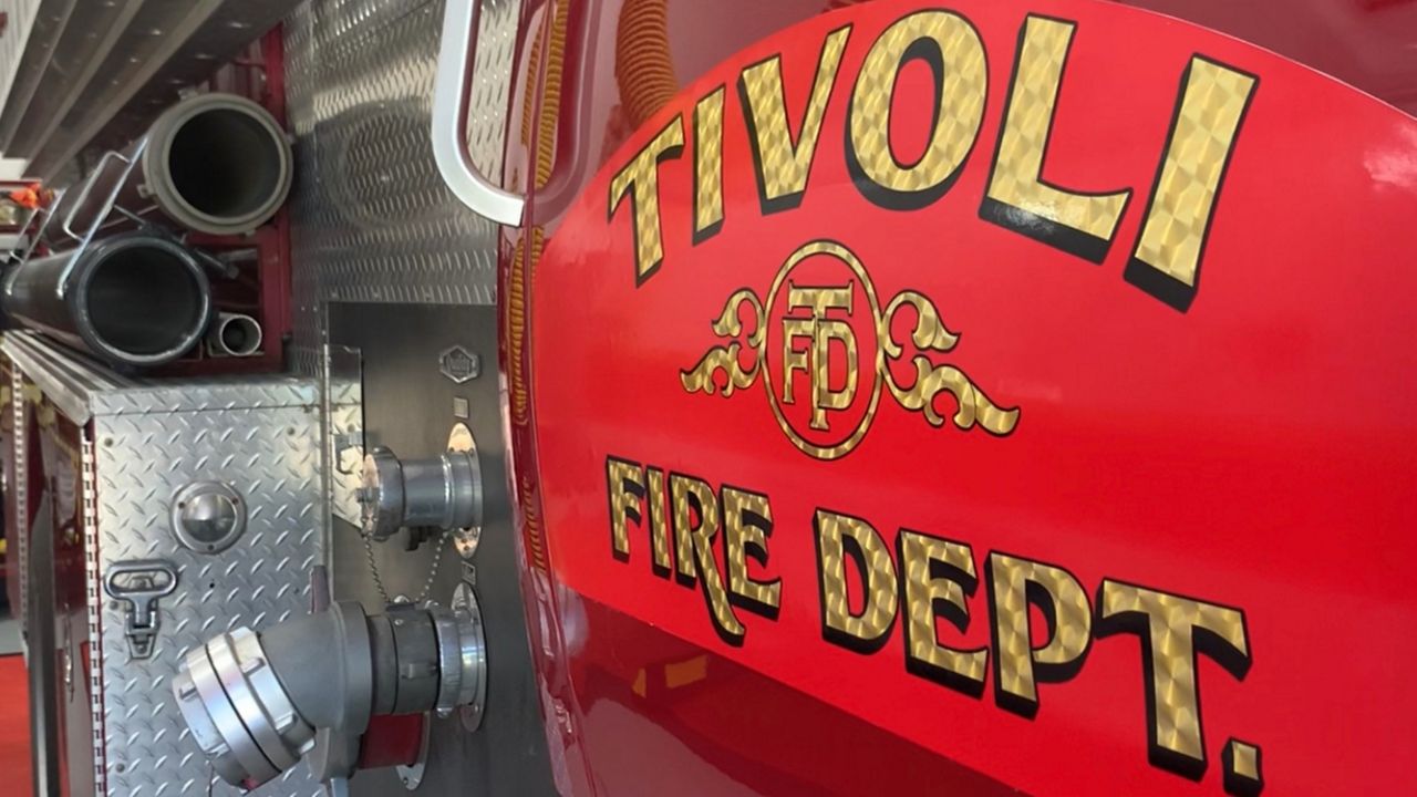 Tivoli Fire Department truck