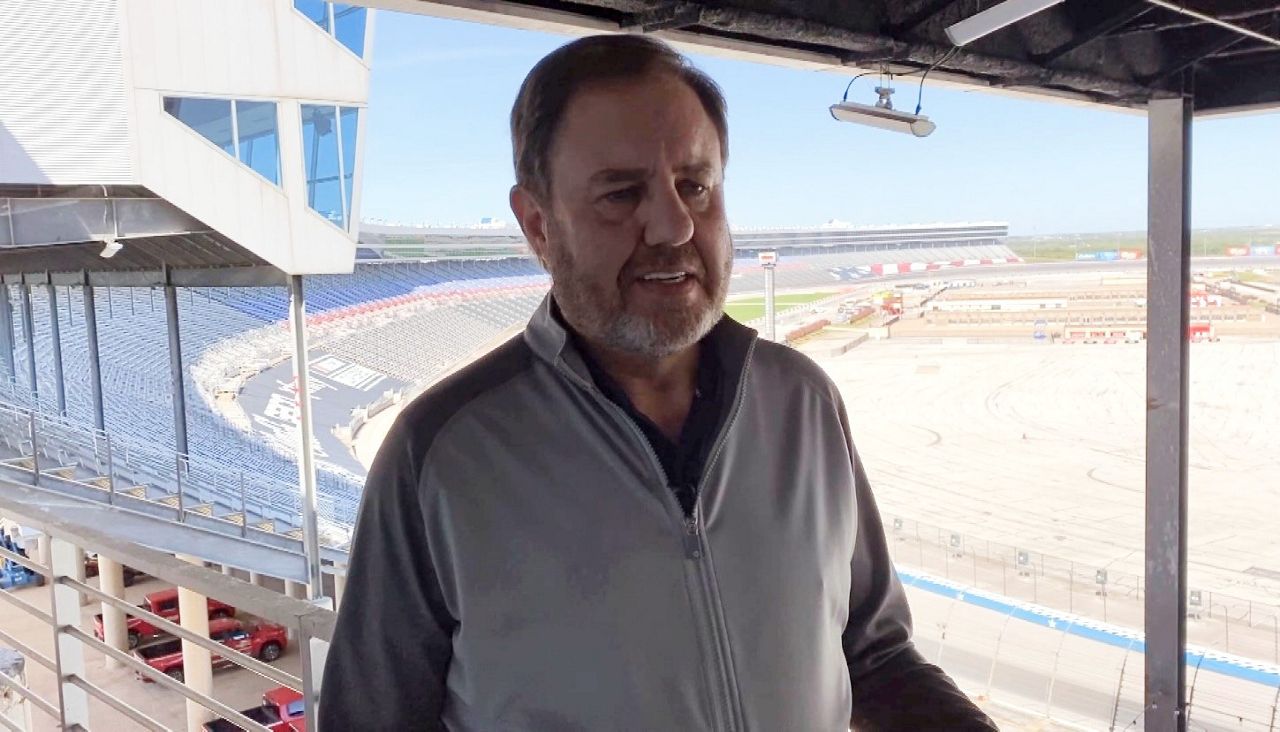 Texas Motor Speedway track General Manager Eddie Gossage (Brian Scott/Spectrum News)