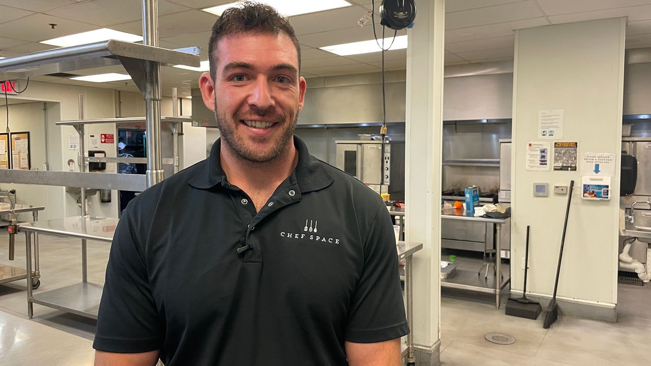 Tom Murro is the President of Chef Space, Louisville's only kitchen business incubator (Spectrum News 1/Mason Brighton)