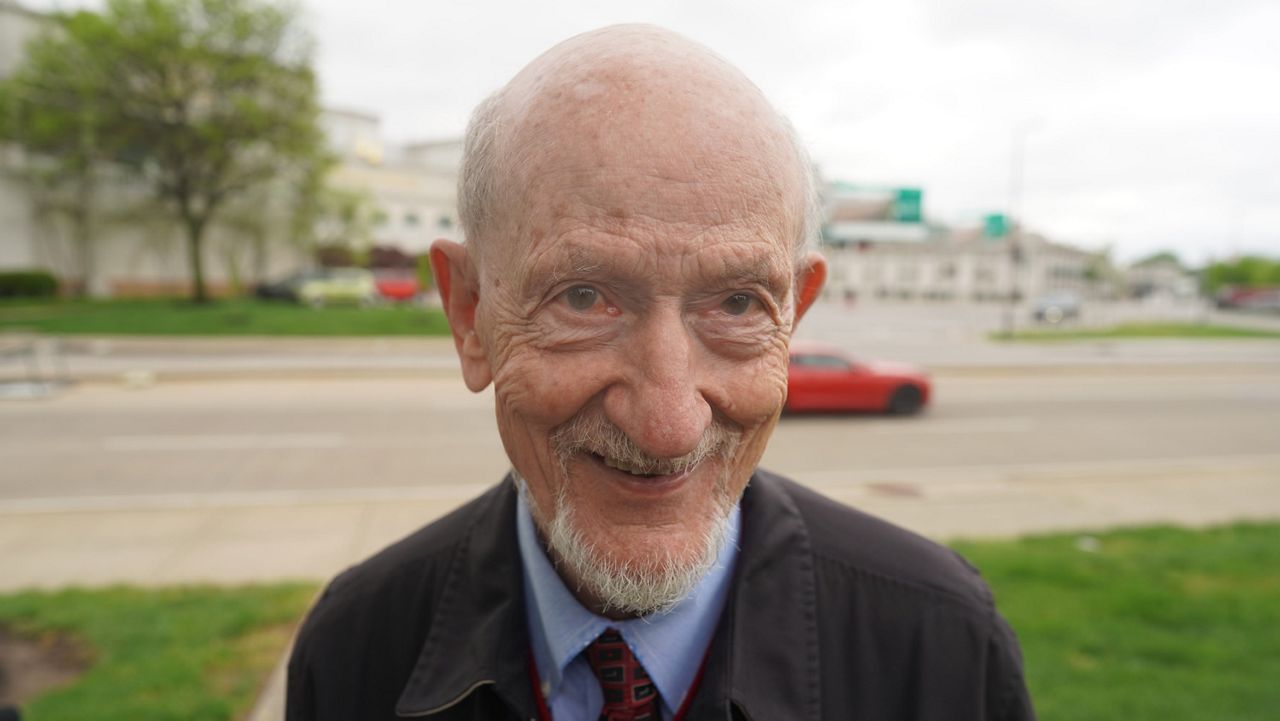 Tom Owen is an archivist of regional history at the University of Louisville. (Spectrum News 1/Jonathon Gregg)