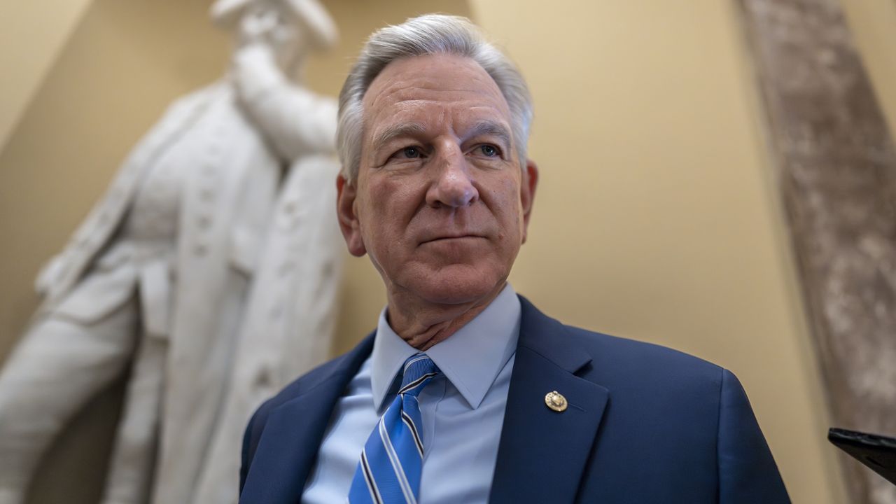 Sen. Tommy Tuberville, R-Ala. (AP Photo/J. Scott Applewhite)