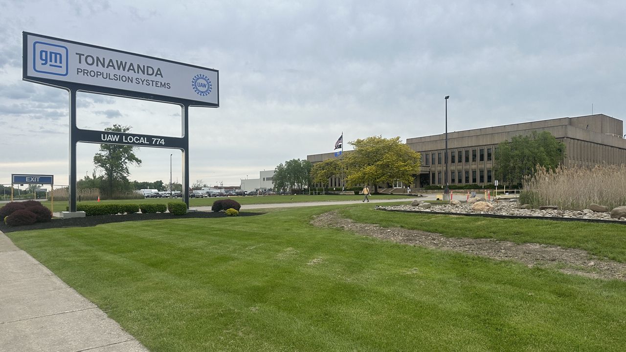 GM's Tonawanda Propulsion plant. (Spectrum News 1/Corey Pomeroy Photo)