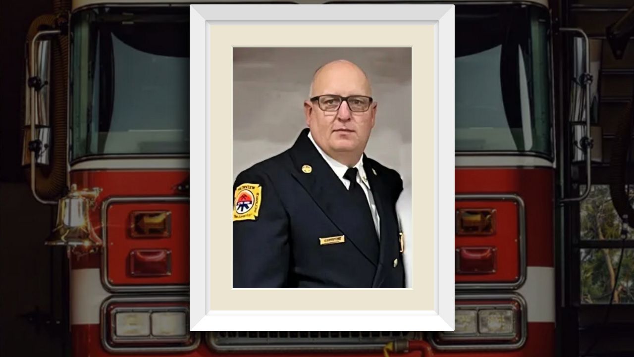 Battalion Chief Tony R. Garrison was killed on Sept. 27. (Courtesy of Forest Lawn Funeral Home)