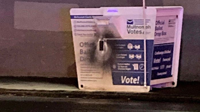 Hundreds of ballots destroyed in ballot box fires in Oregon and Washington