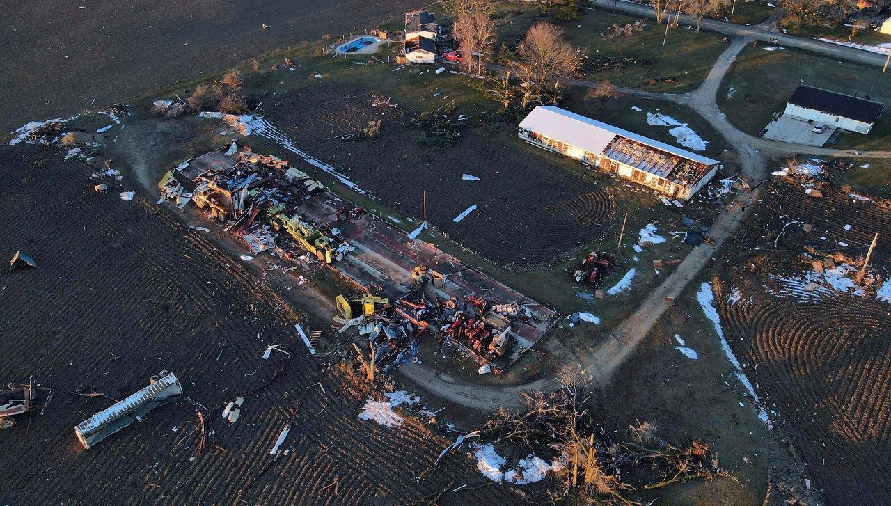 Firstever February tornadoes caused 2.4M in damages