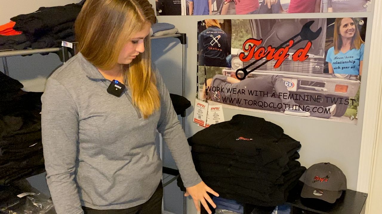NASCAR mechanic creates clothing line